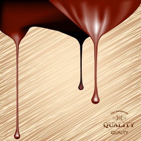 Set of Paint color drops vector background art 03