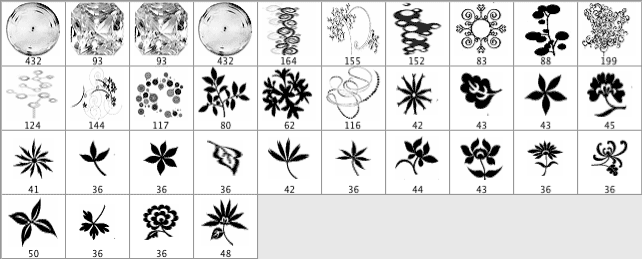 ORNAMENTS Photoshop Brushes