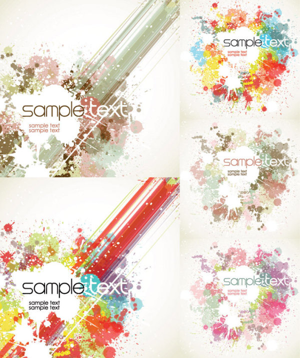 Ink background art