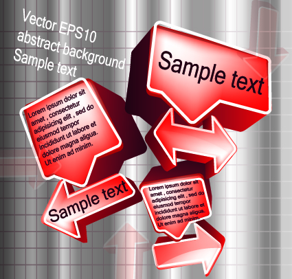 3D bubble for you text vector 04
