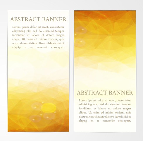 ic shapes vertical banners vector 02 Abstract geometric shapes vertical banners vector 02