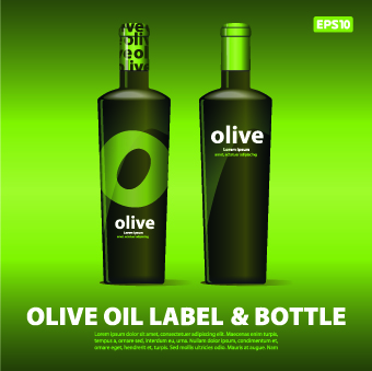 Different bottle design vector 03