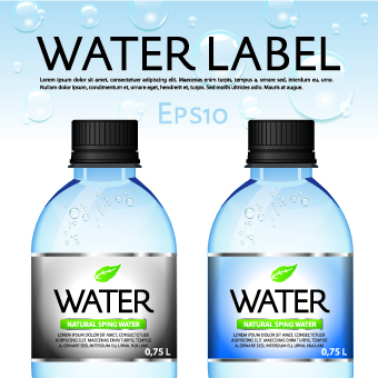 Different bottle design vector 05