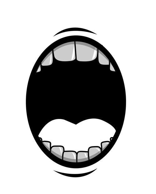 teeth mouth cartoon 