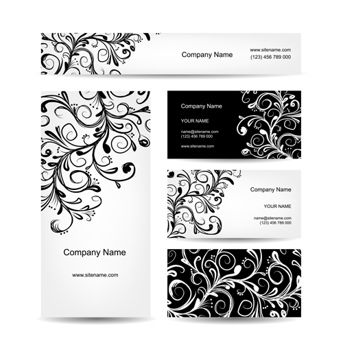 kit floral business cards business 