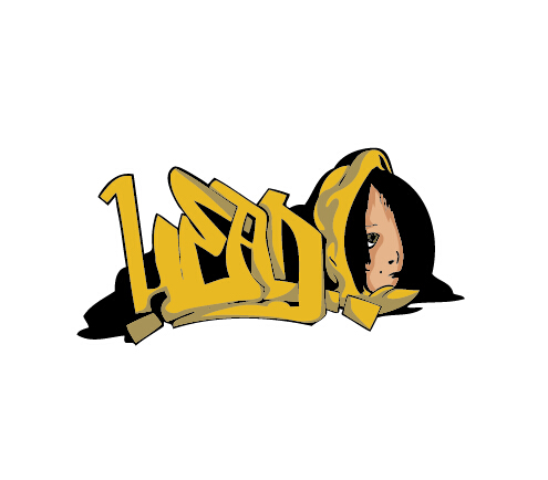 ny graffiti alphabet design vector 21 Funny graffiti alphabet design vector 21