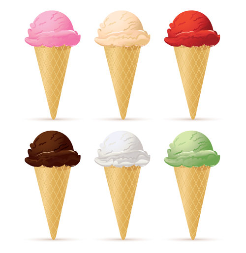 vivid ice cream elements element 