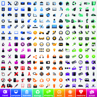 Mini Icon for web vector 05