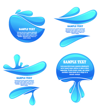 Abstract style Logos design vector 02
