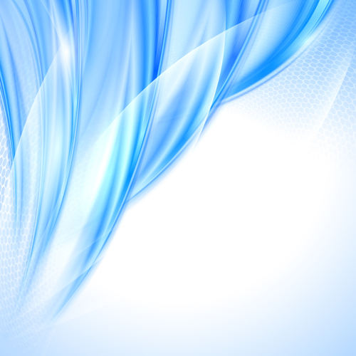 e wave abstract background vector 01 Shiny blue wave abstract background vector 01