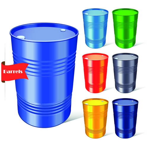 material colored barrel 