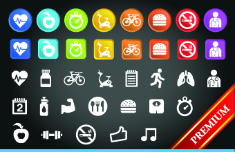 Web common icons vector set 01