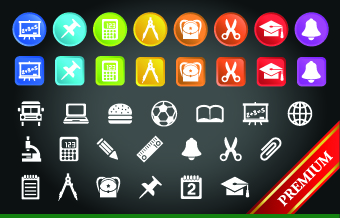 Web common icons vector set 05