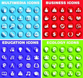 Web common icons vector set 06
