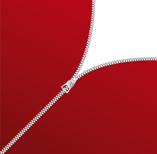 Color Zipper vector backgrounds set 01