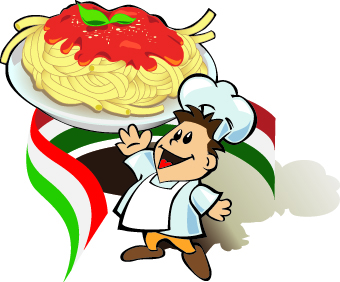 Cute chef illustration vector set 02