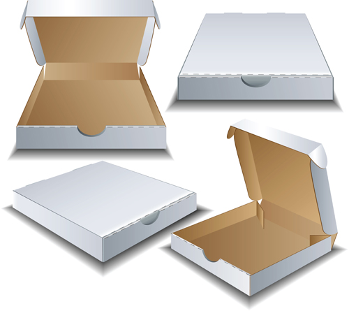 Different Packaging elements vector 07