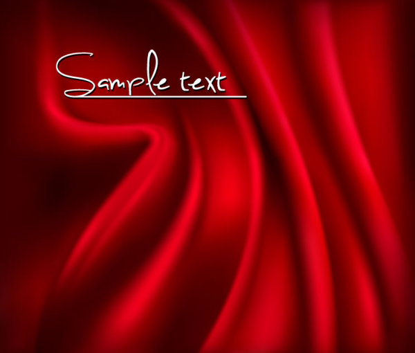silk cloth elements background vector 01