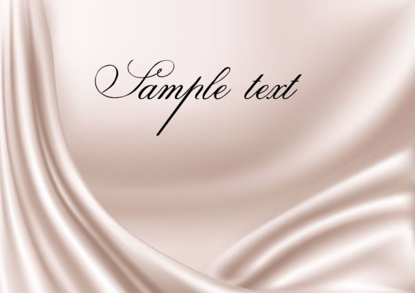 silk cloth elements background vector 03