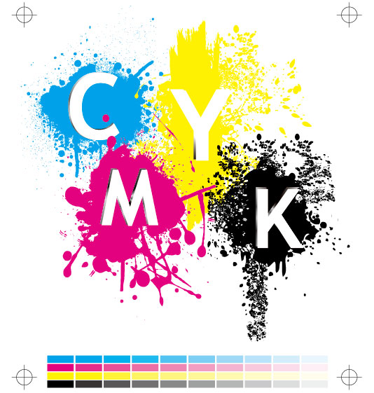 Set of RGB color elements vector 06