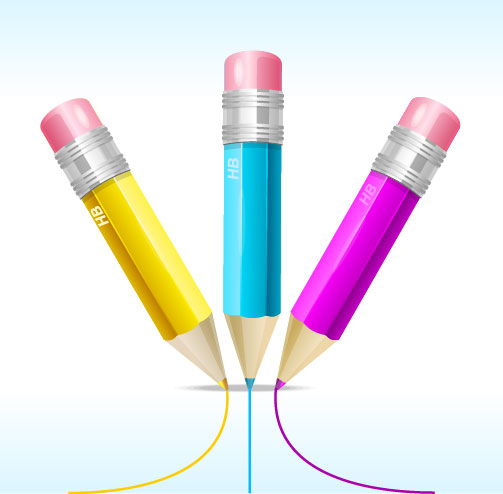 Set of RGB color elements vector 10