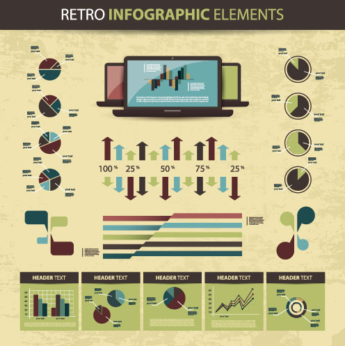scheme infographics elements element business 