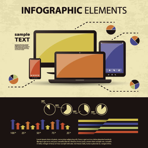 scheme infographics elements element business 