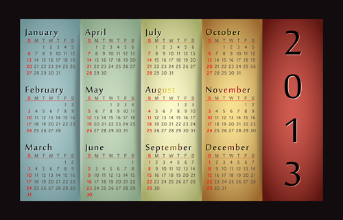 elements element calendar 2013 