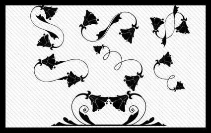Floral Ornaments 04 vector art