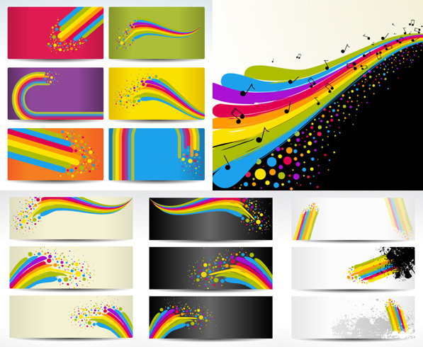 Note color background vector