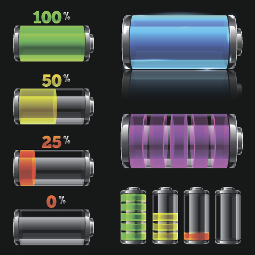 remaining illustration battery 