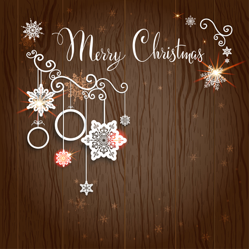 wooden decorations creative background 