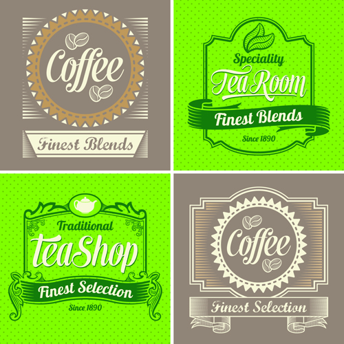 labels label coffee brown 