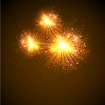 multicolor holiday firework background 