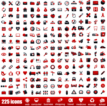 Mini Icon for web vector 02