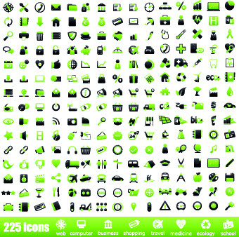 Mini Icon for web vector 03