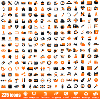 Mini Icon for web vector 04