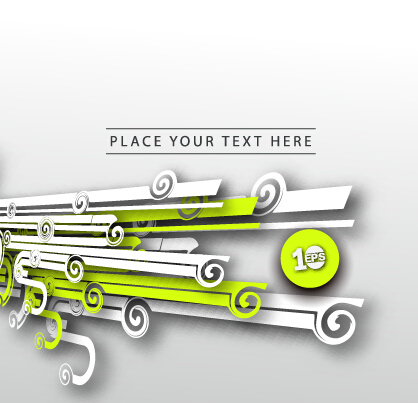 Modern abstract elements background vectors 02
