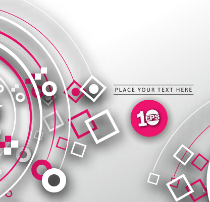 Modern abstract elements background vectors 03