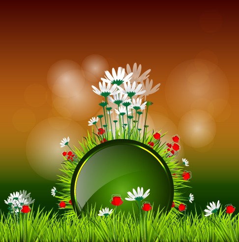 vector background vector spring shiny background 