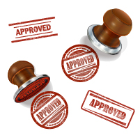 Stamp and seal design elements vector 03