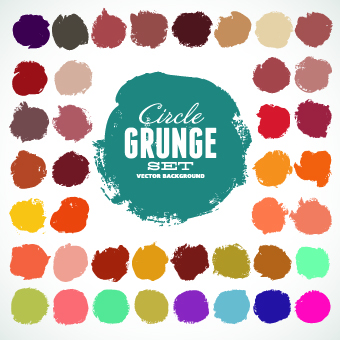 Watercolor splash backgrounds vector 01