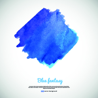 Watercolor splash backgrounds vector 02