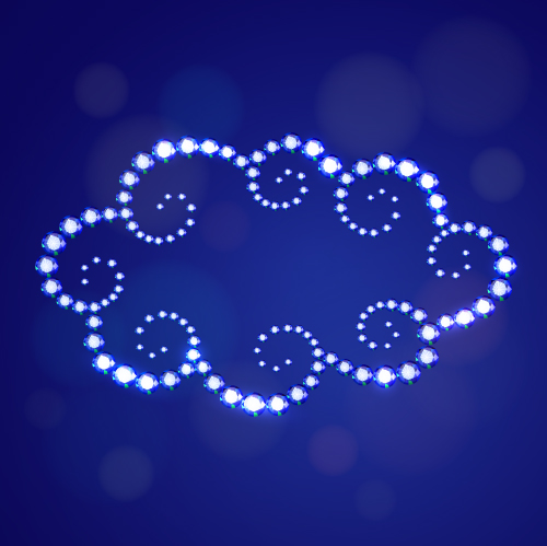 Weather diamond decorative vectors 01