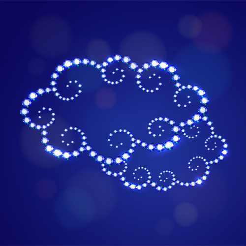 Weather diamond decorative vectors 10