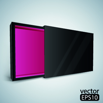 Box design vector 02