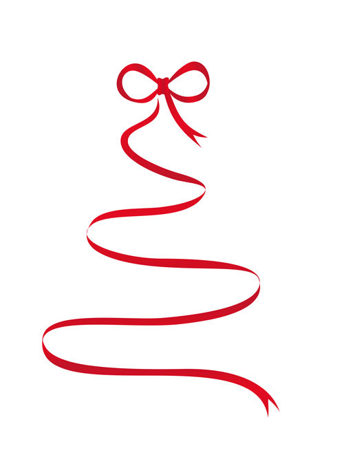 ribbons ribbon red elements element christmas 