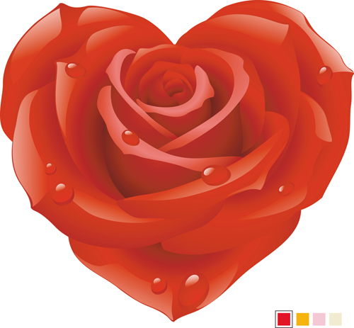 Set of Different Heart mix vector 02