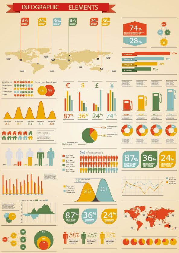 infographics elements element 