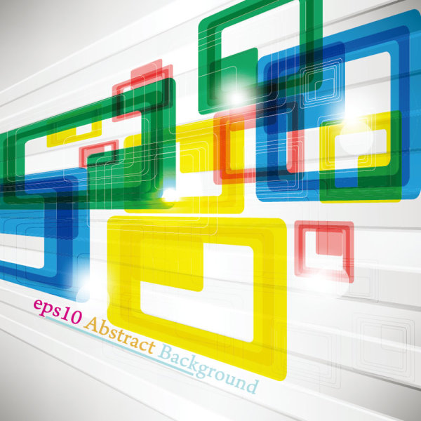 Colorful Abstract background graphic vector set 04